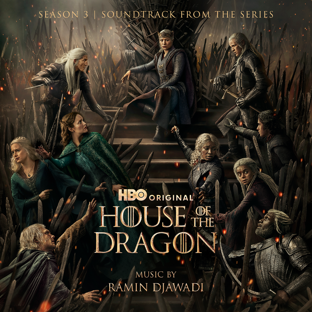 Mitad derecha, portada frontal de House of the Dragon