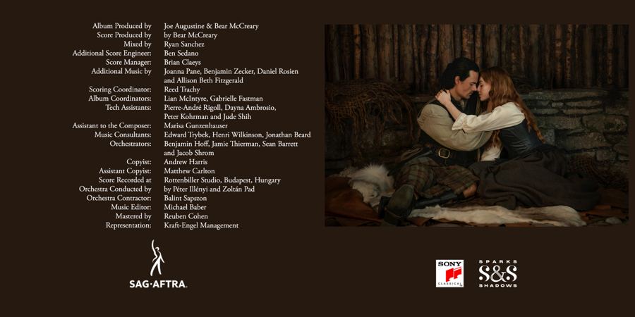 Outlander: Blood of My Blood — Página del libreto