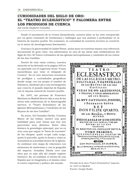 Zarzarihuela número 3, página 18